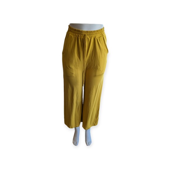 Capella Womens Size M Trouser Pants Stretch Mustard - Picture 1 of 9